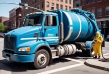 سيارة نفخ المجاري بالرياض